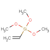 Vinyltrimethoxysilane chemical structure Vinyltrimethoxysilane (CAS: 2768-02-7) - Chemical Structure and Molecular Formula