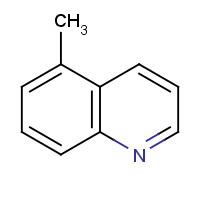 5-Methylquinoline (CAS: 7661-55-4) - Chemical Structure and Molecular Formula 