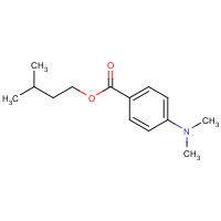 Padimate (CAS: 21245-01-2) - Chemical Structure and Molecular Formula 