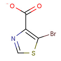 5-Bromothiazole-4-carboxylic acid (CAS: 103878-58-6) - Chemical Structure and Molecular Formula 