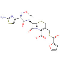 Ceftiofur hydrochloride (CAS: 103980-44-5) - Chemical Structure and Molecular Formula 