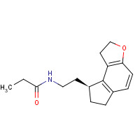 Ramelteon (CAS: 196597-26-9) - Chemical Structure and Molecular Formula 