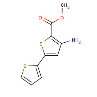 METHYL 3-AMINO-5-(THIEN-2-YL)THIOPHENE-2-CARBOXYLATE chemical structure METHYL 3-AMINO-5-(THIEN-2-YL)THIOPHENE-2-CARBOXYLATE (CAS: 169759-79-9) - Chemical Structure and Molecular Formula