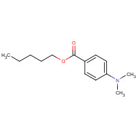 Pentyl 4-(dimethylamino)benzoate (CAS: 14779-78-3) - Chemical Structure and Molecular Formula 