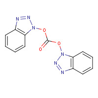 BIS(HYDROXYBENZOTRIAZOLYL) CARBONATE (CAS: 88544-01-8) - Chemical Structure and Molecular Formula 