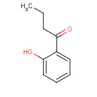 2'-Hydroxybutyrophenone (CAS: 2887-61-8) - Chemical Structure and Molecular Formula 