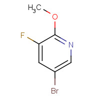 2-Methoxy-3-fluoro-5-bromopyridine chemical structure 2-Methoxy-3-fluoro-5-bromopyridine (CAS: 124432-70-8) - Chemical Structure and Molecular Formula