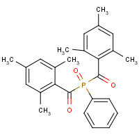 Phenylbis(2,4,6-trimethylbenzoyl)phosphine oxide chemical structure Phenylbis(2,4,6-trimethylbenzoyl)phosphine oxide (CAS: 162881-26-7) - Chemical Structure and Molecular Formula