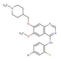 Vandetanib (CAS: 443913-73-3) - Chemical Structure and Molecular Formula 