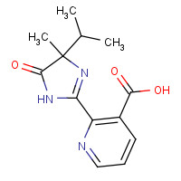 Imazapyr acid (CAS: 81334-34-1) - Chemical Structure and Molecular Formula 