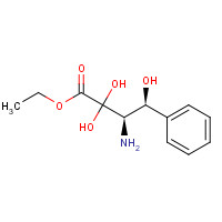 (2R,3S)-3-PHENYLISOSERINE ETHYLESTER (CAS: 153433-80-8) - Chemical Structure and Molecular Formula 