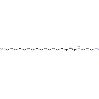 (Z)-N-9-octadecenylpropane-1,3-diamine (CAS: 7173-62-8) - Chemical Structure and Molecular Formula 