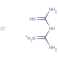 Biguanide hydrochloride (CAS: 4761-93-7) - Chemical Structure and Molecular Formula 