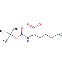 BOC-ORN-OH (CAS: 21887-64-9) - Chemical Structure and Molecular Formula 