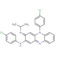 Clofazimine (CAS: 2030-63-9) - Chemical Structure and Molecular Formula 