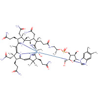 Hydroxocobalamin (CAS: 13422-51-0) - Chemical Structure and Molecular Formula 