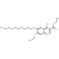 Decoquinate (CAS: 18507-89-6) - Chemical Structure and Molecular Formula 