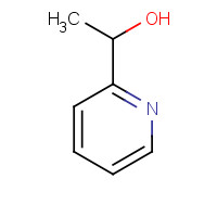 (S)-(-)-2-(1-HYDROXYETHYL)PYRIDINE (CAS: 59042-90-9) - Chemical Structure and Molecular Formula 
