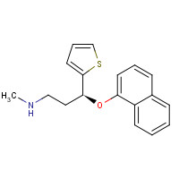 Duloxetine (CAS: 116539-59-4) - Chemical Structure and Molecular Formula 