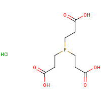 TRIS(2-CARBOXYETHYL)PHOSPHINE HYDROCHLORIDE (CAS: 51805-45-9) - Chemical Structure and Molecular Formula 