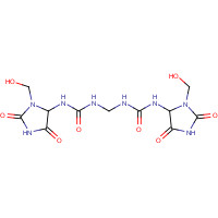 N,N-methylenebis N'-1-(hydroxymethyl)-2,5-dioxo-4-imidazolidinyl urea (CAS: 39236-46-9) - Related Chemical Product