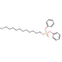 Alkyl diphenyl phosphate (CAS: 27460-02-2) - Chemical Structure and Molecular Formula 