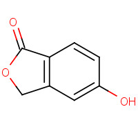 5-HYDROXYPHTHALIDE (CAS: 55104-35-3) - Chemical Structure and Molecular Formula 
