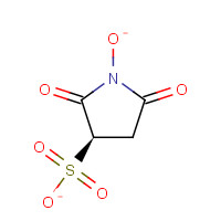 N-Hydroxysulfosuccinimide sodium salt (CAS: 106627-54-7) - Chemical Structure and Molecular Formula 