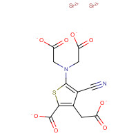 Strontium ranelate (CAS: 135459-87-9) - Chemical Structure and Molecular Formula 
