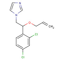 Imazalil (CAS: 35554-44-0) - Chemical Structure and Molecular Formula 