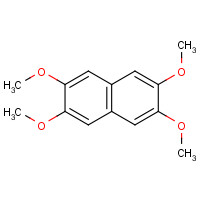 2,3,6,7-TETAMETHOXYNAPHTHALENE (CAS: 33033-33-9) - Chemical Structure and Molecular Formula 