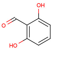 2,6-Dihydroxybenzaldehyde (CAS: 387-46-2) - Chemical Structure and Molecular Formula 