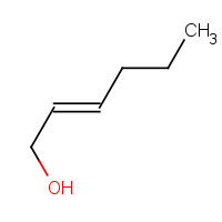 trans-2-Hexen-1-ol (CAS: 928-95-0) - Chemical Structure and Molecular Formula 
