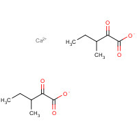 Calcium 3-methyl-2-oxovalerate (CAS: 66872-75-1) - Chemical Structure and Molecular Formula 