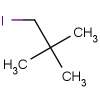 Neopentyl iodide (CAS: 15501-33-4) - Chemical Structure and Molecular Formula 