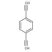 1,4-Diethynylbenzene (CAS: 935-14-8) - Chemical Structure and Molecular Formula 