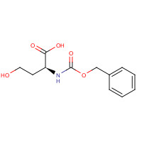 N-Carbobenzoxy-L-homoserine (CAS: 35677-88-4) - Chemical Structure and Molecular Formula 