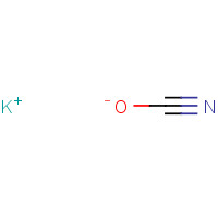 Potassium cyanate (CAS: 590-28-3) - Chemical Structure and Molecular Formula 