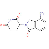 Lenalidomide (CAS: 191732-72-6) - Chemical Structure and Molecular Formula 