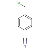 4-(Chloromethyl)tolunitrile (CAS: 874-86-2) - Chemical Structure and Molecular Formula 