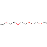 TRIETHYLENE GLYCOL DIMETHYL ETHER (CAS: 112-49-2) - Chemical Structure and Molecular Formula 