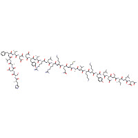 Aviptadil (CAS: 40077-57-4) - Chemical Structure and Molecular Formula 