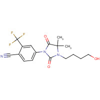 RU 58841 (CAS: 154992-24-2) - Chemical Structure and Molecular Formula 