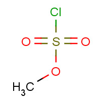 Methyl chlorosulfonate (CAS: 812-01-1) - Chemical Structure and Molecular Formula 