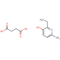 mexidol (CAS: 127464-43-1) - Chemical Structure and Molecular Formula 