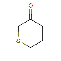 Tetrahydro-2H-thiopyran-3-one (CAS: 19090-03-0) - Chemical Structure and Molecular Formula 