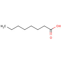 Octanoic acid (CAS: 124-07-2) - Chemical Structure and Molecular Formula 