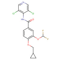 Roflumilast (CAS: 162401-32-3) - Chemical Structure and Molecular Formula 