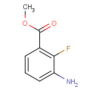 methyl 3-amino-2-fluorobenzoate (CAS: 1195768-18-3) - Chemical Structure and Molecular Formula 