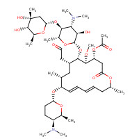 Acetyl Spiramycin (CAS: 24916-51-6) - Chemical Structure and Molecular Formula 